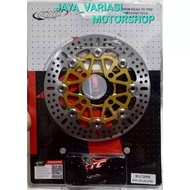 PIRINGAN CAKRAM DEPAN KTC RACING ORIGINAL BULAT FULL CNC DISC BRAKE FLOATING LUBANG 4 DISC 220MM & 2