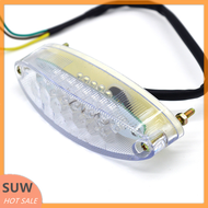 🛵 SUW 28 LED 3W 12V รถจักรยานยนต์ไฟท้าย LED จักรยานไฟท้ายหยุดเบรค ellipse LIGHT