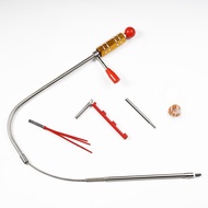 {asfrdt} Three-Headed Cat Eye Tool Peephole Open Lock Tool Civil Door Unlock Locksmith Tool