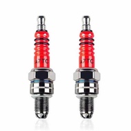 Motorcycle Spark Plug A7TC Three-Claw Motorcycle Spark Plug D8TC Motorcycle GY6 Three-Pole Ignition 