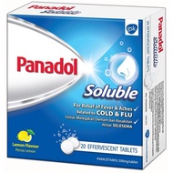 Panadol Soluble Effervescent Tablets 20'S