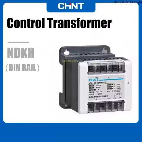 CHINT Din Rail Control Transformer NDKH-25VA 40VA 100VA 150VA 200VA 380V 220V 24V 36V