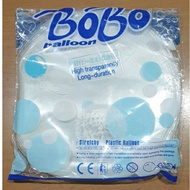 Balon Bobo biru PVC 20 inch / 24 inch per bungkus isi 50 lembar