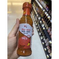 ซอสหมักไก่ย่าง และจิ้มอาหาร รสเผ็ดเปรี้ยว ตรา นานโด้ส์ 125 G. Hot Peri - Peri Sauce ( Nando’s Brand 