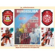 [Bayer 04 Leverkusen & 1.FSV Mainz 05] 2021/22 Match Attax Bundesliga Shiny & Normal Cards