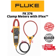 FLUKE 376 True RMS AC/DC Clamp Meter with iFlex Electric Meter Test Clamp