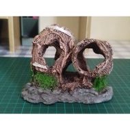 aquarium decoration / aquarium accesories / hiasan akuarium / fish hiding place/ tempat sembunyi ika