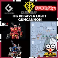 EVO DECAL HG PB SAYLA'S LIGHT TYPE GUNCANNON GQUUUUUUX DECAL