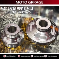 1SET HUB AND MILE FOR WAVE 125 / XRM