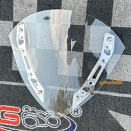 ￼ชิวหน้าXMAX300🇹🇭ปี18-22พร้อม/ขายึดชิวมิเนียม+น็อตเลส4ตัว (มีขายแยกชิ้น) #ชิวXMAX #ขายึดชิวXMAX300