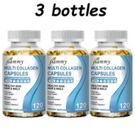 Multi Collagen Capsules - 5 ประเภท คอลลาเจน - ผิว เล็บ และผมที่แข็งแรง | 120pcs