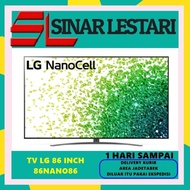 TV LG 86NANO86 SMART TV 86 INCH UHD REAL 4K 120 HZ LG //86NANO86TPA