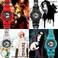 POPULAR Naruto Child Digital Wristwatches, Waterproof Itachi Kakashi Naruto Anime Watch,  Adjustable