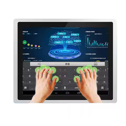 12 10 15 Inch Industrial All In One Panel PC Computer with Capacitive Touch Core i3 i5 i7 With 4G RA