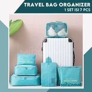 Travel Bag Travel Organizer Bag 7 in 1 Suitcase Storage Laundry Pouch