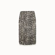 Madmatter - Layered Midi Skirt กระโปรงลายเสือ