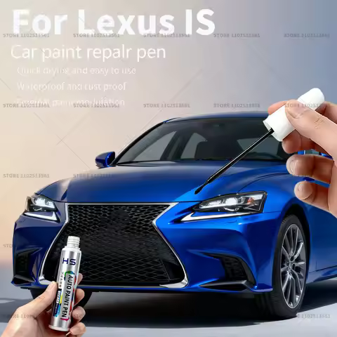 Car Paint Repair Pen Touch Up Scratch Remover DIY Auto Accessories For Lexus IS White 077 Silver 1J4