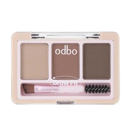 Eyebrow Powder ODBO Brow Fit Palette OD7023