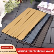 60x30x2cm Plastic Wood WPC Floor Board for Balcony/Garden | Easy Installation DIY Easy Installation 