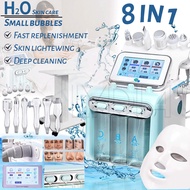 8 In 1 Hydra Skin Care Small Bubbles Hydro小气泡美容仪清粉刺去黑头H2 O2 Hydra Aqua Peel Solution Hydra Skin Care