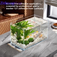 DREAMAKE Glass Fish Tank Ecological Landscape Fish Tank Set Aquarium
