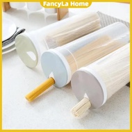 Noodles Storage Spaghetti Container Food Grade Plastic Airtight Kitchen Organizer Multi Compartment 
