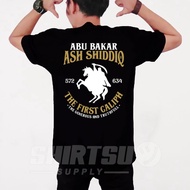 NABI T-shirt Words Of Islamic Santri Da'Wah Oblong Casual Clothing For Adult Men, The Latest Distribution, Cool Arabic Writing, Islamic Men, Pictures Of The Prophet's Companions, Caliphs, Abu Bakar As Siddiq, First Caliph, Islamic Digital Screen Printing,