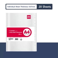 Deli 3 Ring Binder A4 File Folder For Documents Loose-leaf Paper Organizer Document File Storage A4 