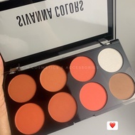 Sivanna Ultra Brush Orange Blush, Blocking And Brightening Sivanna Ultra Brush Palette