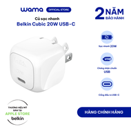 Củ sạc nhanh Belkin Cubic 20W USB-C Wall Charger chân gập