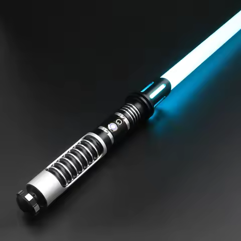 TXQSABER Lightsaber Smooth Swing Metal Handle Blaster Color Changing Laser Sword Knight Cosplay Toys