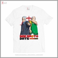 KATUN XGAN Series Baju SAKAMOTO DAYS SMD01X Kaos Distro Anime Cotton 24s T-Shirt Premium Anime Scree