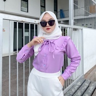 GANGNAM BLOUSE KOREAN STYLE SHAKILA TWILL