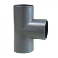 Good Quality PVC Pipe Fitting Connector PVC Tee 20MM 25MM 40MM