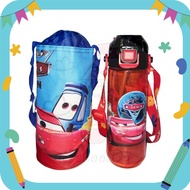 iSchoolDy Kids McQueen Car Water Bottle 550 600ML Water Bottle Bag Set