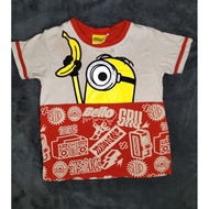 minions shirt kids boy 5-6 year old
