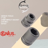 Impact Socket 1 Inch 27Mm Genius Tools Impact Shock