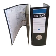 Ordner A5 kwitansi binder file kecil map bintang