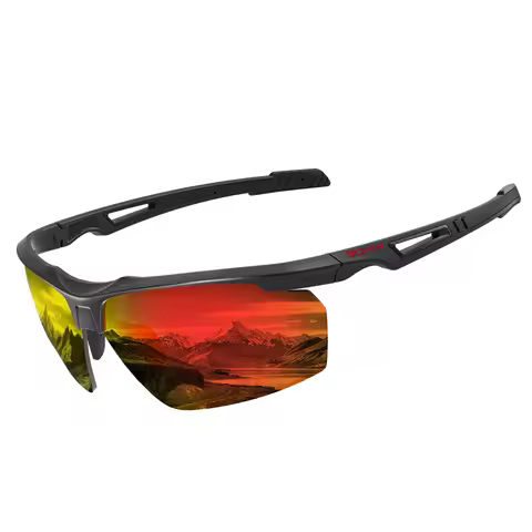 SCVCN-Polarized Cycling Glasses Running Sunglasses UV Protection Bicycle Sports MTB Road Bike Eyewea