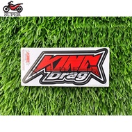 KING DRAG Shock Waterproof Sticker KING DRAG Motorcycle Sticker