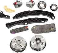 DEEGOOLY Timing Chain Kit Oil Pump Gear with 2PCS Intake & Exhaust VVT Gear Applied for SONATA G4KH 