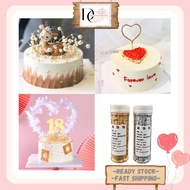 Gold Flakes Silver Flakes Art Cake Birthday Cake Topper Cake Decoration 24K Gold Flakes 金箔 銀箔