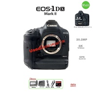 Canon EOS 1Dx Mark II body Used Top Pro DSLR Camera 20.2MP 4K Full Frame รุ่นท็อปกล้องโปรมืออาชีพ มื