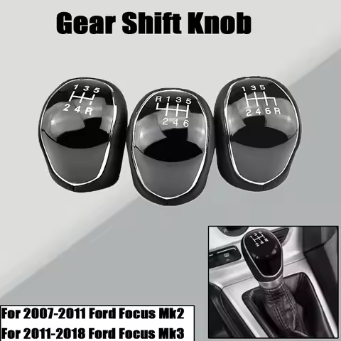 Auto Accessories For Ford C-Max Focus Mk2 Grand C-Max Galaxy Car Styling High-quality Gear Shift Kno