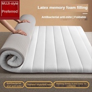 【hot Sale】latex Mattress Cool Silk Foldable Mattress Hotel Mattress Home Mattress Double Home Mattress Tatami Mattress