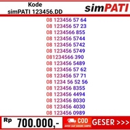 [✅Promo] Nomor Cantik Simpati 08123456 Murah