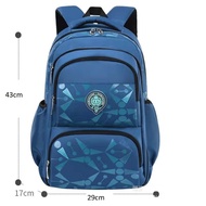 bag school backpack for boys, size 43cm, made of high-quality waterproof and scratch-resistant parac