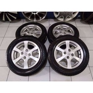 velg mobil bekas untuk mobil daihatsu ayla ring 14 plus ban Limited