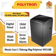 Dijual Mesin Cuci 1 Tabung 9kg Polytron 90518B Murah