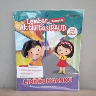 My Environmental Early Childhood Education Activity Thematic Sheet Book for 4-5 Years Old